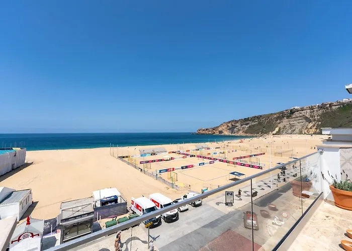 360 Rooftop On The - Nativo Oceanfront Апартаменты Назаре